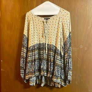 Cute 70s style blouse from American Eagle